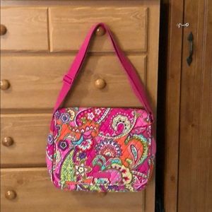 Vera Bradley laptop messenger bag